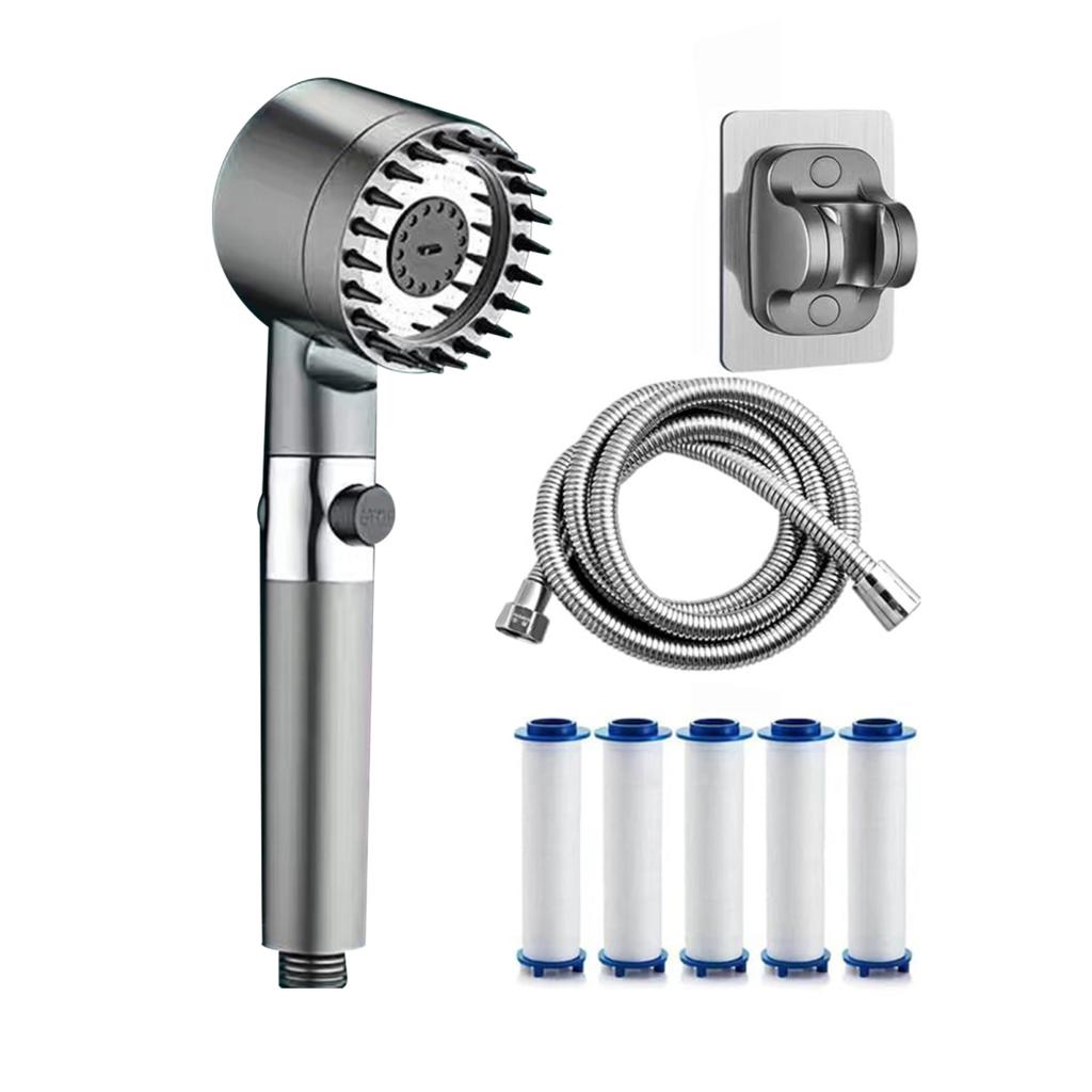 Yousheng 1 Set Cap de Duș Cap de Duș Picături Cap de Duș Filtrat Duș Aspersor Portabil Sistem Avansat de Filtrare Aspersor de Duș