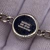 LOUIS VUITTON M00045 Chain metal LV Horn Bracelet bracelet Silver metal Women Used