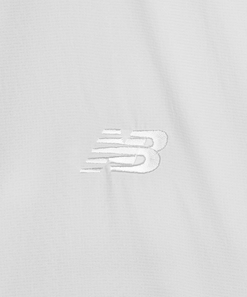 New Balance Nbnag21503 / Uni Air Ultralight Hooded Windbreaker (Light Gray)