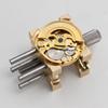 Watch Movement Holder Repair Tools Brass Fixed Base Multi-Function Adjustable Four-Sided Watch Movement Holder
