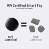 Security Smart Tracker Via Apple Find My Key Bluetooth GPS Tracker For Earbud Luggage MFi Finder IOS Smart Tag Replacement