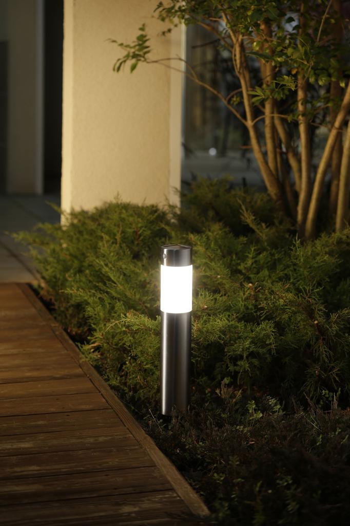 Takasho Solar Power Sensor Pole Light, Large