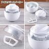Kai Ice Cream Maker DL5929, Two Ice Cream Spoons FA5159, and a 4-Piece Set with a Dishes Spoon DH7093