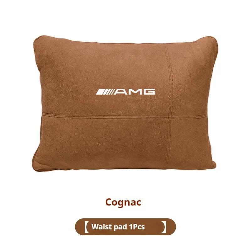 Naklejka Samochodowa Poduszka Podpierająca Kark i Lędźwie na Zagłówek Samochodu Dla Mercedes-Benz AMG Klasa A C E S V Sprinter GLC ML SLK