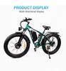 Baolujie DP-2603-DJ 1500*2 Dual Motor Electric Bicycle 52V25AH Battery 26 Inch Widened All-Terrain Tire E-Mountain Bike For Adult