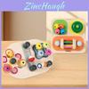 Montessori Wooden Busy Board For Babies With Interactive Puzzle Toys For Learning
