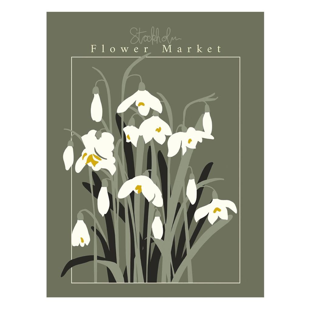 Annick Flower Market Stockholm Print