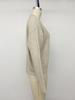 Women's Autumn Round Neck Solid Knit Cardigan with Zipper