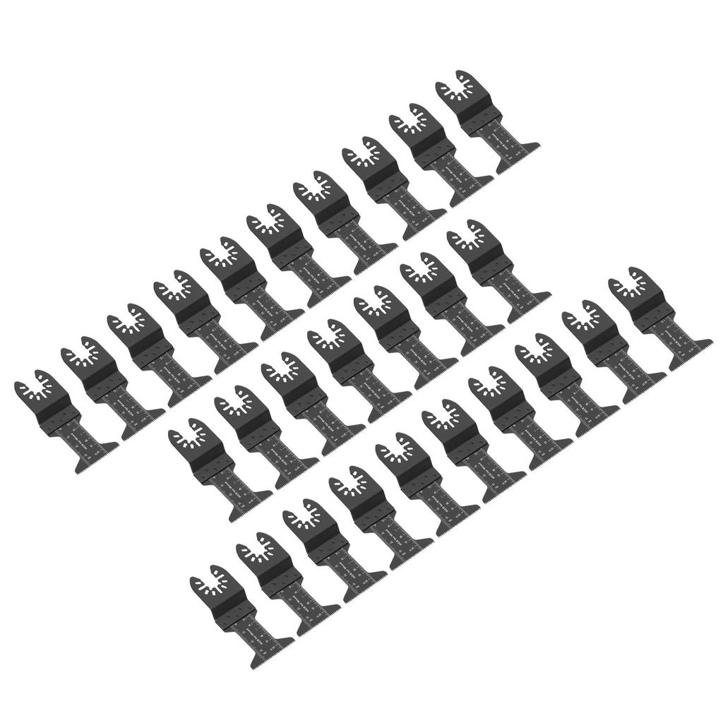 27 Stück 44mm oszillierende Sägeblätter Kohlenstoffstahl gerade Klingen zum Schneiden Polieren