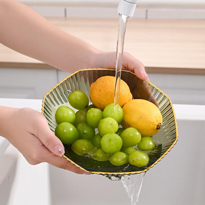 Dried Fruit Plate Light Luxury Creative Ironing Phnom Penh Pe Fruit Plate Storage Box Household Nut Snack Candy Dried Fruit Box