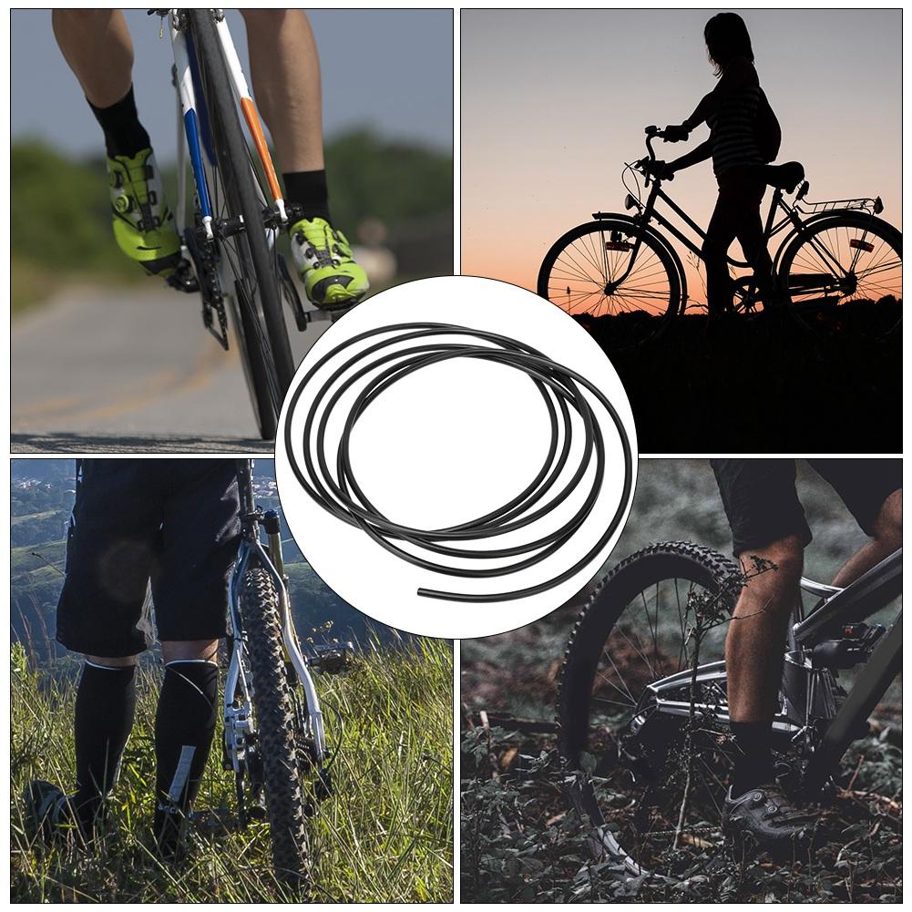 RISK Bicycle Brake Oil Tube Mountain Bike Pipe Hose Cycling Accessories Black 3 Meters 1pc
