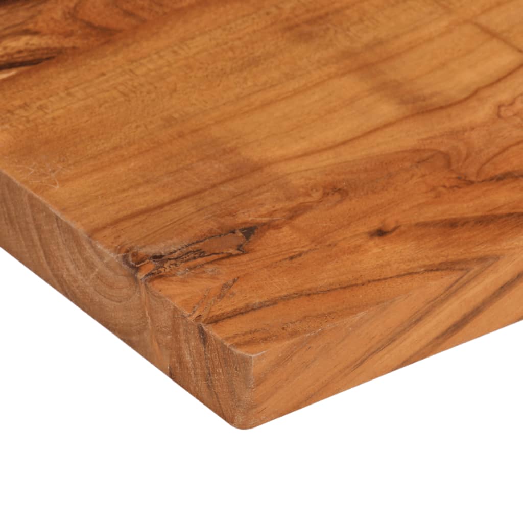 Vidaxl Blat Stołu, 80X70X2,5 Cm, Prostokątny, Lite Drewno Akacjowe