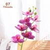 Artificial Butterfly Orchid Flower Bunch Fake Phalaenopsis Wedding Party Decor