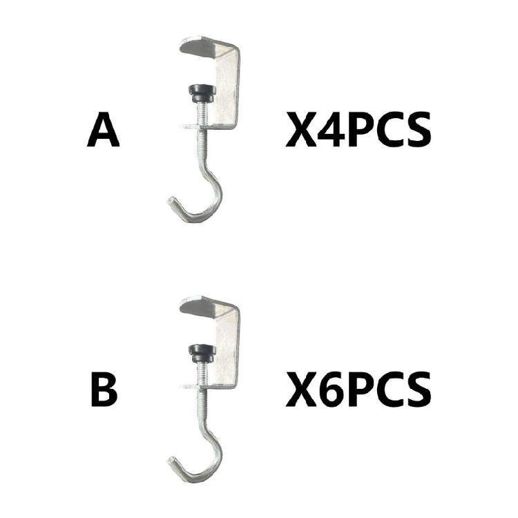 Tragbarer und praktischer Handtaschenhaken Rutschfeste Schreibtisch-Handtaschenhalter Schreibtisch-Handtaschenaufhänger für sichere und ordentliche Organisation