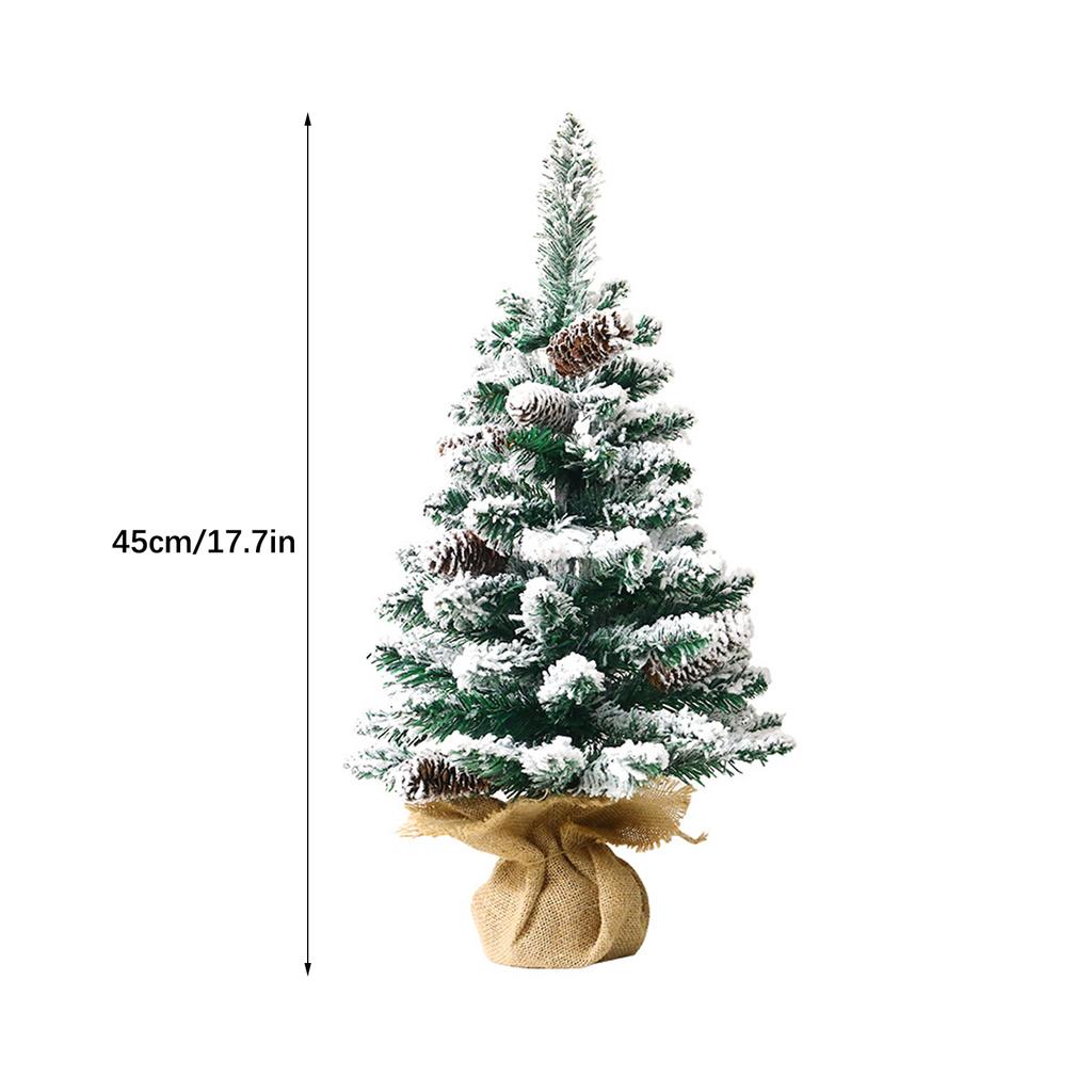Pine Artificial Mini Tabletop Xmas Tree Lifelike Tabletop Xmas Tree Home Decoration