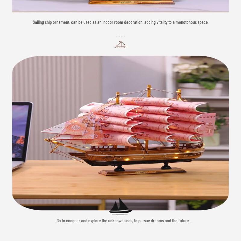 DIY Wooden Sailboat Model Kit