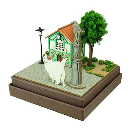 Sankei Studio Ghibli Mini The Cat Returns Muta and the Office Paper Craft Cat's Non-scale MP07-63