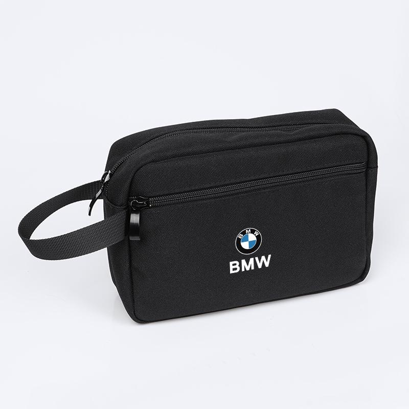 BMW Handbag Canvas Fabric Car Organizer Bag For BMW M E36 i4 G26 F40 F11 E46 E60 E70 G30 X3 X5 X7 Car Storage Bag Car Supplies EB1