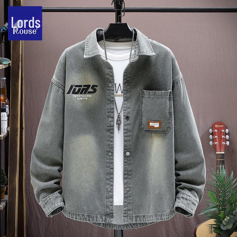 Loz Premium Men's Casual Denim Jacket