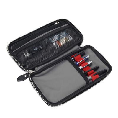 Free Pencil Pencil Large Pen For Working Stationery Case, Leather, Case, Capacity, Holder, Multifunctional, Stylish, Simple, Adults, Boys, Girls,