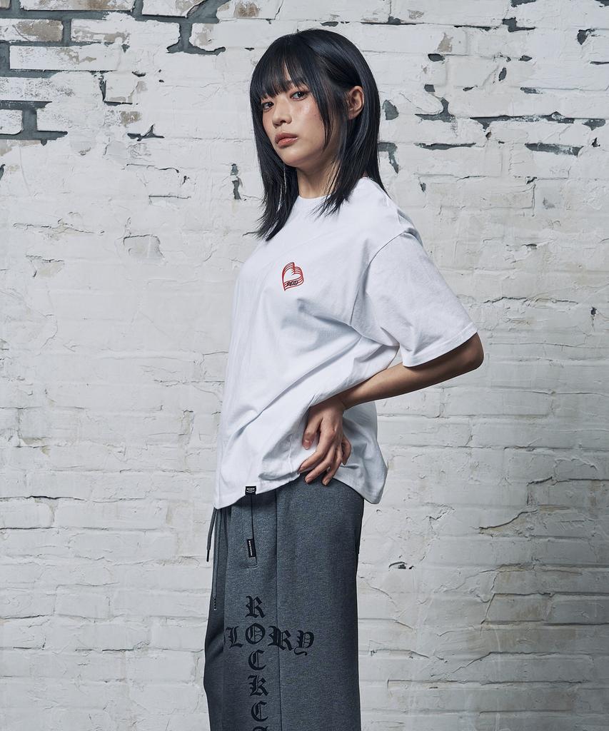 Peideu Pd Small Heart Short Sleeve T-Shirt White