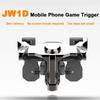 Gamepad Controller pentru Jocuri pe Telefon Mobil JW1D, Declanșator de Joc cu 4 Degete pentru PUBG Aim Shooter, Buton Metalic L1R1 pentru IOS Android Universal