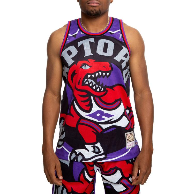 Mitchell Ness Basketball Jerseys Men's Moderate Straight Fit MSTKBW19068-TRAPURP