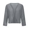 Women's Mesh 3/4 Sleeve Open Front Sequin Bolero Glitter Cropped Cardigan Jacket Cocktail Party Shrug Short Coats Sea Blue XXL New Arrival