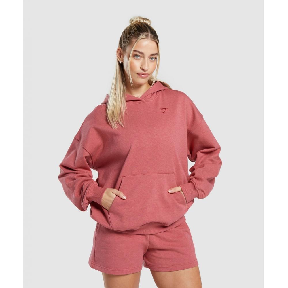 

GYMSHARK Rest Day Sweats Толстовка Heritage Pink Marl B2A7P KB1X M