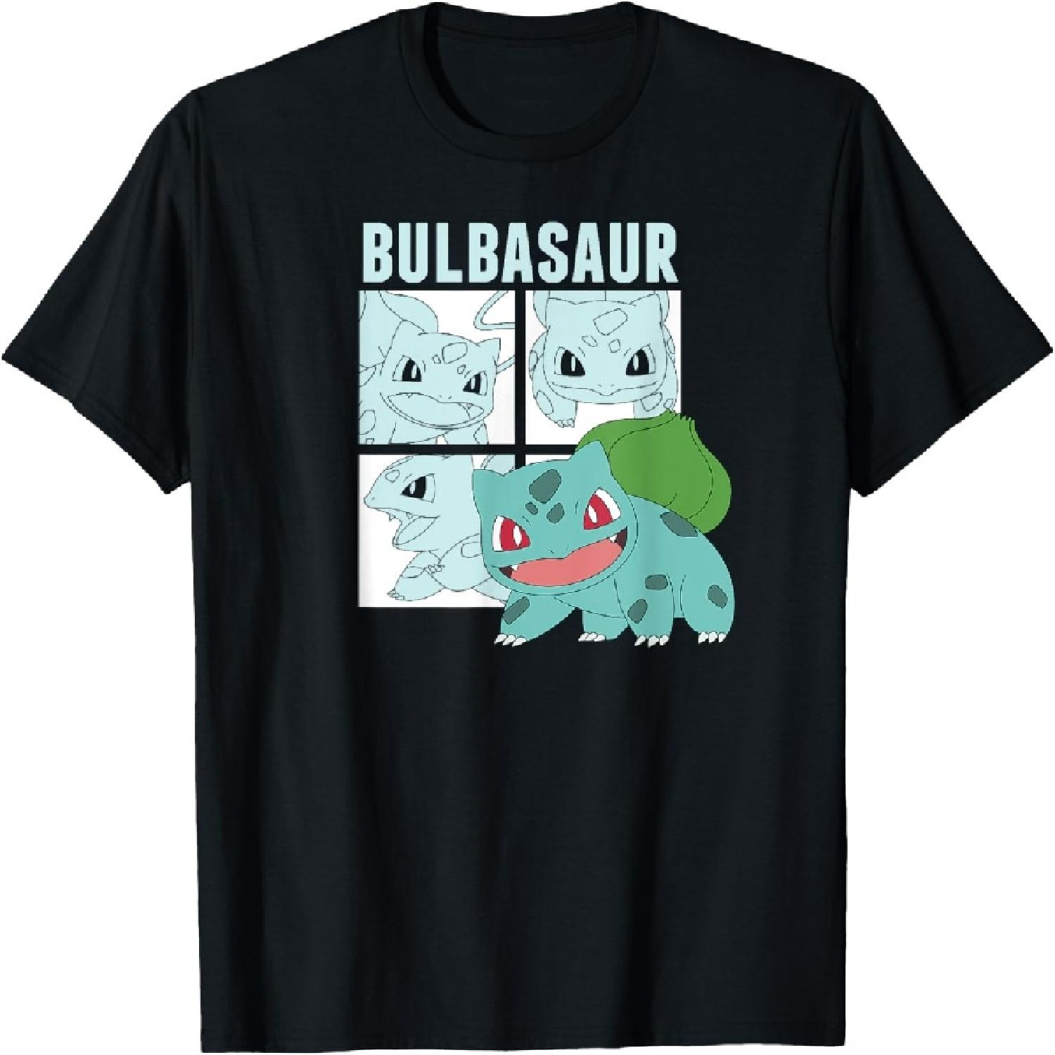 Pokémon - Bulbasaur Squares T-Shirt S