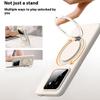 For Xiaomi 13 Magnetic Case Rotating Kickstand Liquid Silicone PC Phone Cover Skin Touch