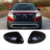 For NISSAN PATHFINDER -2025 Bright Black Side Mirrors Rearview Trim Cover