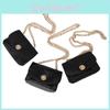 Mini Leopard Print Chain Waist Bag With Automatic Buckle For Casual And Fashion Use