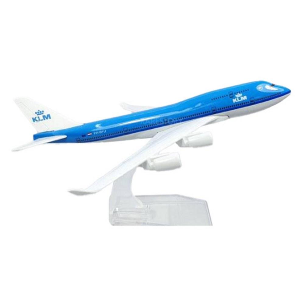 Sällsynt Företag KLM Boeing 747 Pressgjuten Legeringsmodellflygplan, 16 cm (Serie 15)