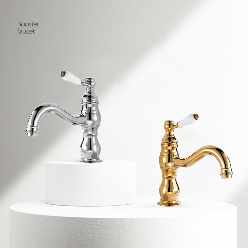 Brass Basin Faucets Europe Style Bathroom Sink Tap Washbasin Faucet Rotation Single Lever Hot Cold Water Basin Mixer Tap