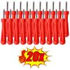 1/20Pcs Tyre Valve Core Remover Tool Extended Length Valve Core Wrench for Car Bike Motorbike Truck Tyre Valves Stem Screwdriver