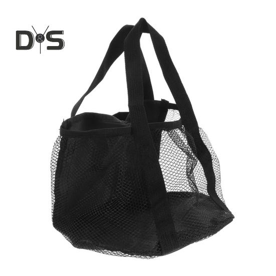 Bowling Mesh Bag Single Ball Tote Bag with Handle Bowling Ball Holder Sports Equipment Storage Net Bag for Gym Outdoor