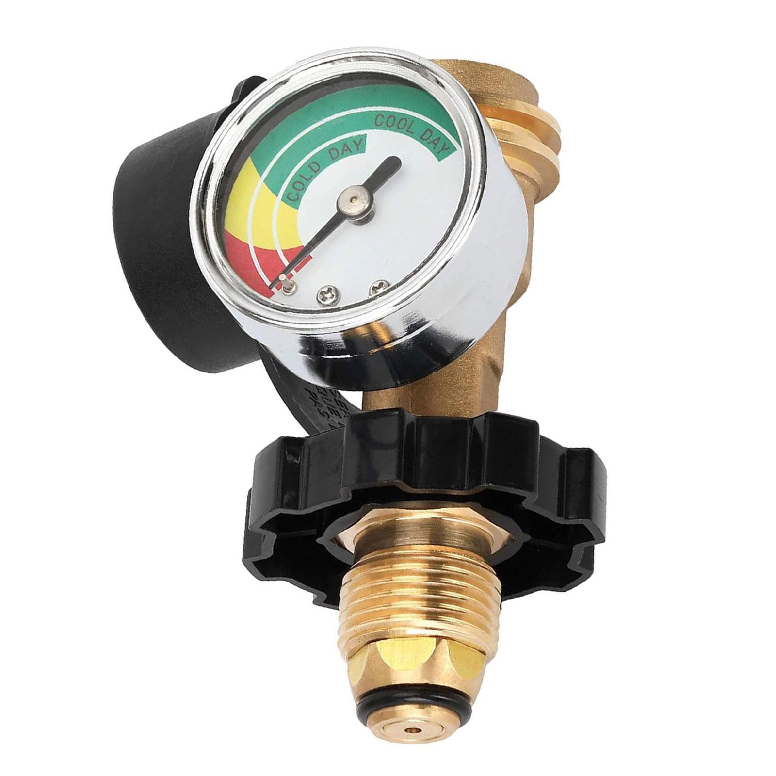 

Heavy Duty Brass Gas Valves Adapter Corrosion Resistant Propane Connection Gas Cylinders Adapter for Gas Tank Transfer 1