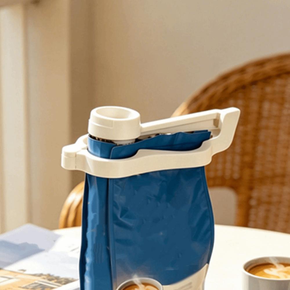 3D Printed Food Storage Sealing Clip with Pour Spout Dust-proof Bag Sealer Ordinary Openings