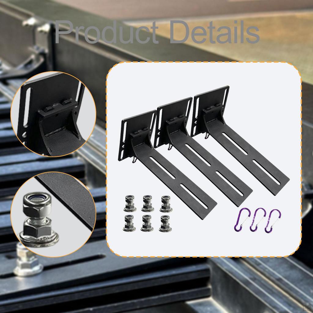 Awning Bracket Mounting Brackets Hardware Attachment Stable Installation Stainless Steel for