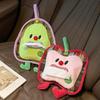 Large Capacity Car Tissue Boxes Fruit Shape Car Sundries Bags  Auto Interior Decoration