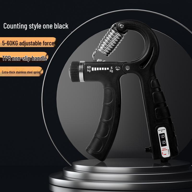 Men's Counting Hand Gripper for Arm Strength & Rehabilitation Fitness Training