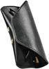 ENTRAMBI Japanese-Made Bridle Leather Eyeglass Case, Genuine Leather, Premium Bridle Leather, British Bloom, Aged Look, Suitable for Men and Women, Bl