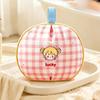 Portable Travel Bra Organizer Cartoon Divided Grids Lingerie Organizer Pouch Lightweight Durable Underwear Storage Bag