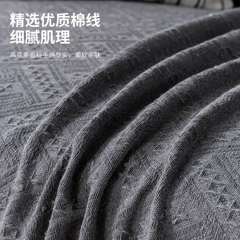 Cotton thread blanket multi-functional sofa cover cotton and linen sofa cloth full cover sofa cover sofa towel
