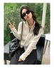 Women's High-Neck 100% Wool Cable Knit Zipper Cardigan - Solid Color Sweater Coat for Autumn/Winter