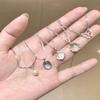Five-Piece Moonstone Necklace Set - Elegant, Versatile, Light Luxury Choker