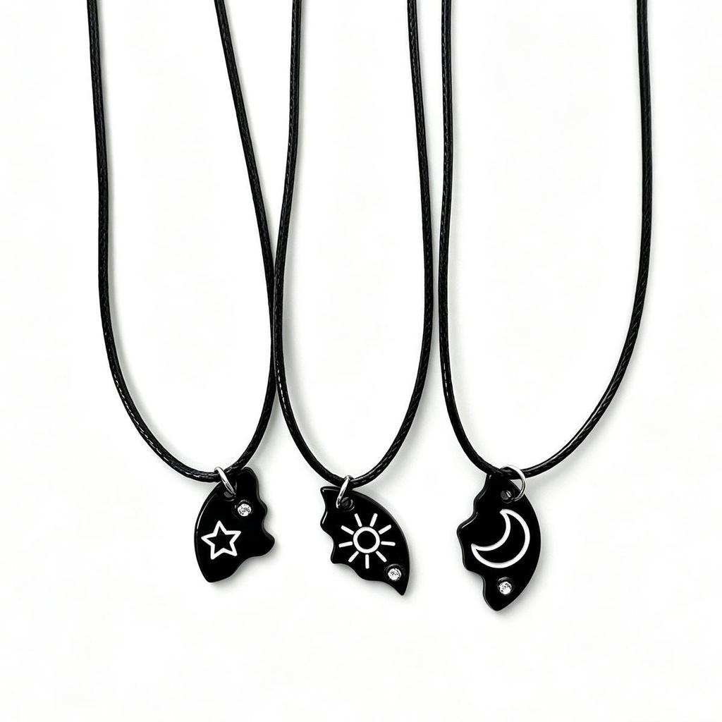 Best Friend Magnetic Necklace: Cute Back-to-School Gift & Birthday Pendant for Her