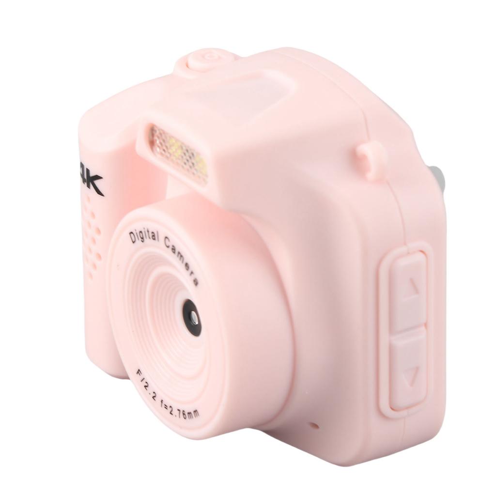 Small Digital Camera Compact 4K HD 64MP with Fill Light 19 Types Retro Filters for Students