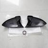 For VW Golf 8 MK8 8R R-line GTI W/ Lane Assist Mirror Cover Caps 2020~2023 Black